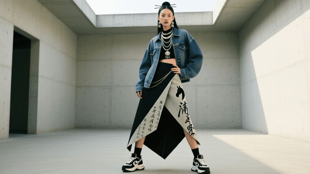 Modern Hanfu Fusion: Styling Mamianqun for Streetwear