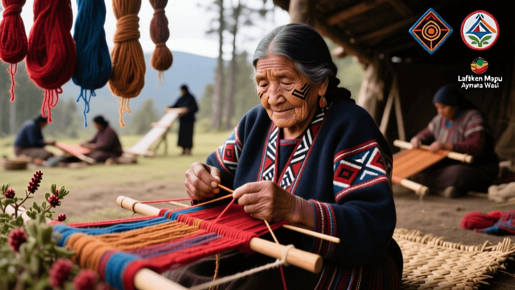 Mapuche Trarikan Wool Dyeing With Native Plants Chile