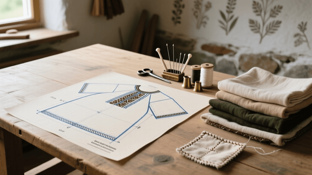 Master Slavic Rubakha Pattern Drafting & Zero-Waste Sewing 2026