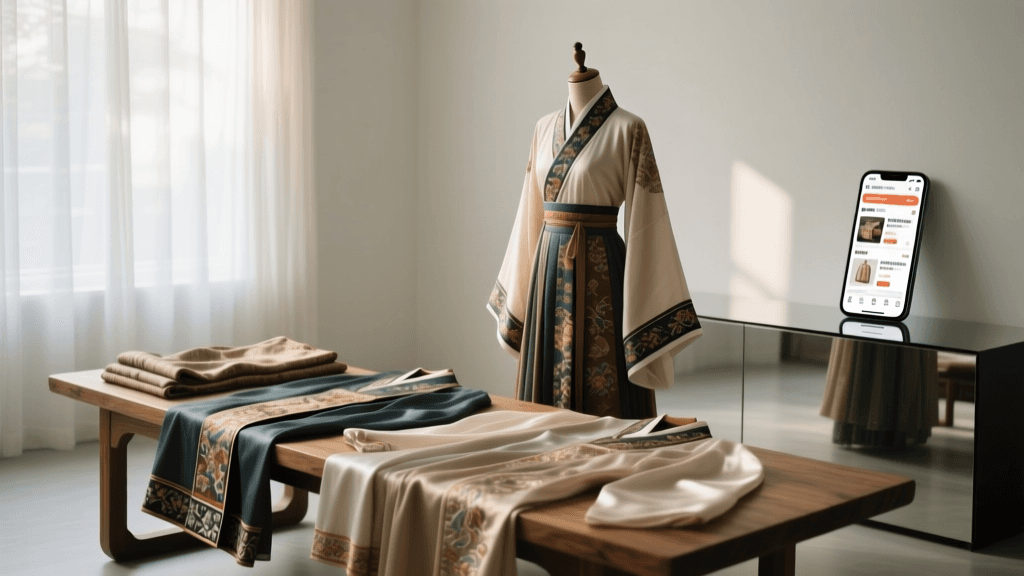 The Evolution of Hanfu Commerce: Silk Markets to E-Commerce