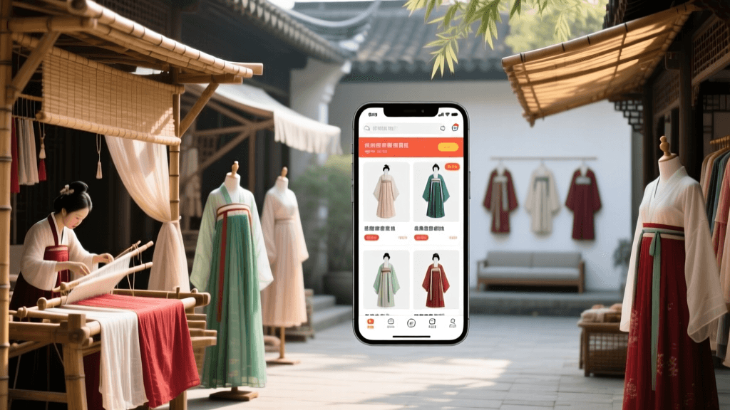 From Silk Markets to Taobao: The Hanfu E-Commerce Evolution