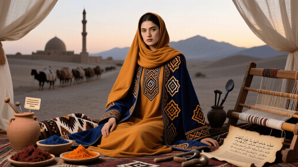 Turkmen Tekke Embroidery Tribal Gul Motifs And Wool Dye Sources