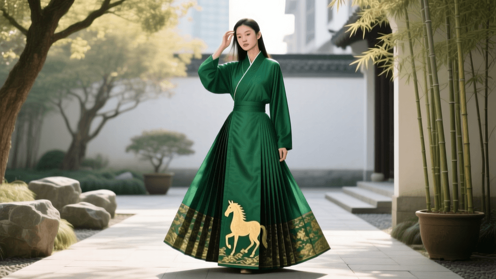 How To Style The Viral TikTok Mamianqun Hanfu Skirt