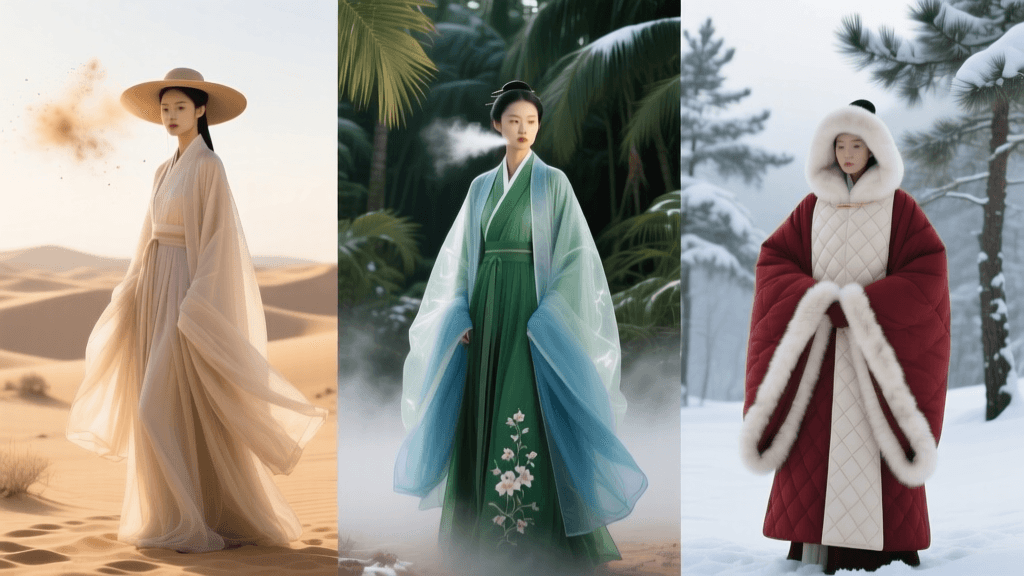 Hanfu for Extreme Climates 2026: Desert, Cold & Tropics
