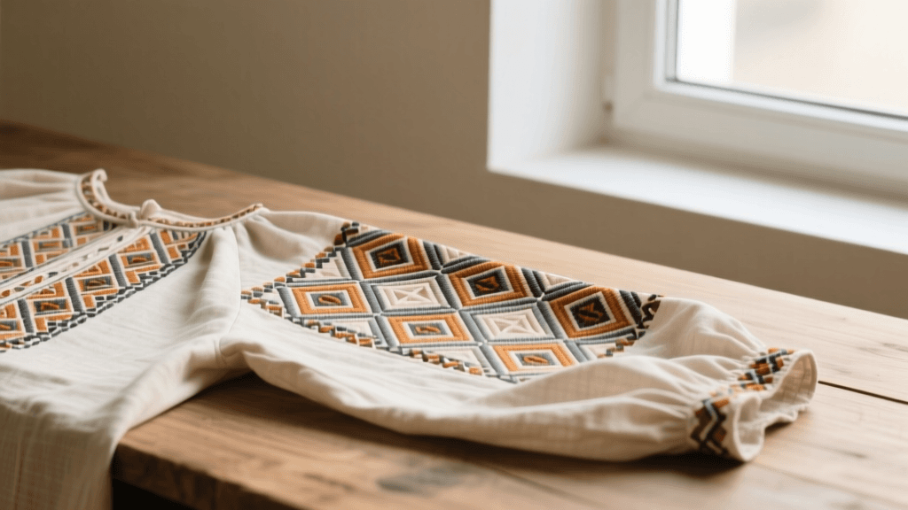 Mastering Romanian Ie Blouse Altita Geometric Patterning 2026