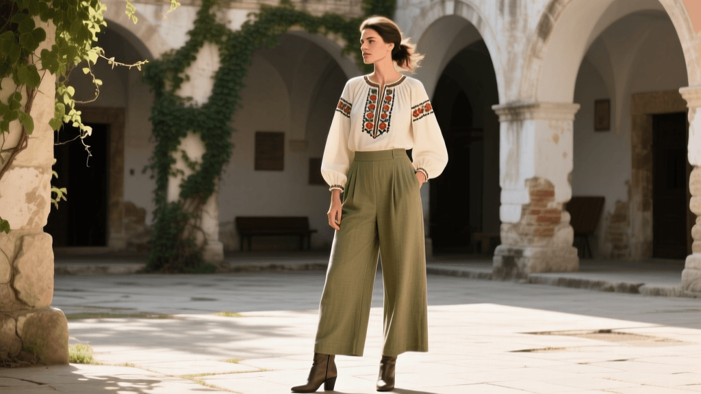 Contemporary Styling for the Romanian Ie Blouse 2026