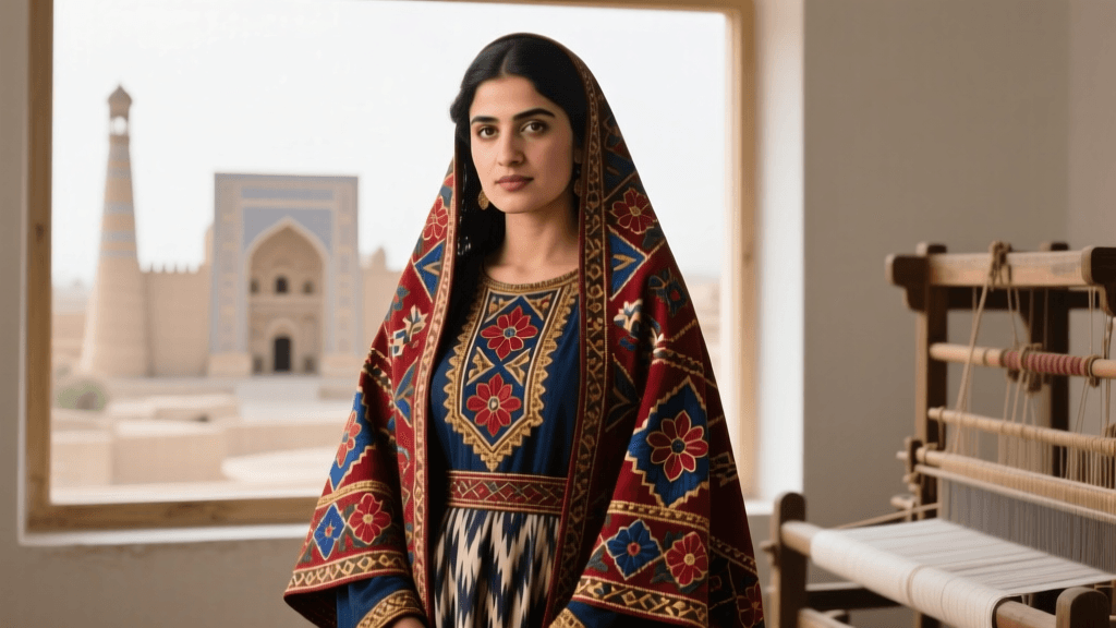 Afghan Embroidered Dress Pakhtun Women Technique Guide