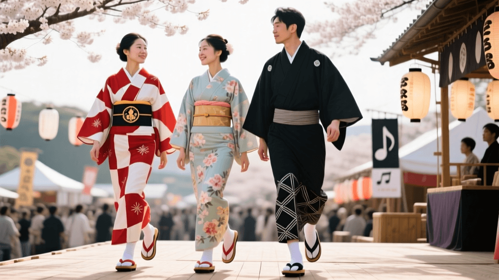 Japanese Matsuri Costumes: Happi Coats, Yukata, and Festival Wear